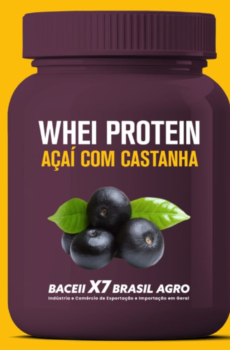 Whey Protein de Açaí com Castanha